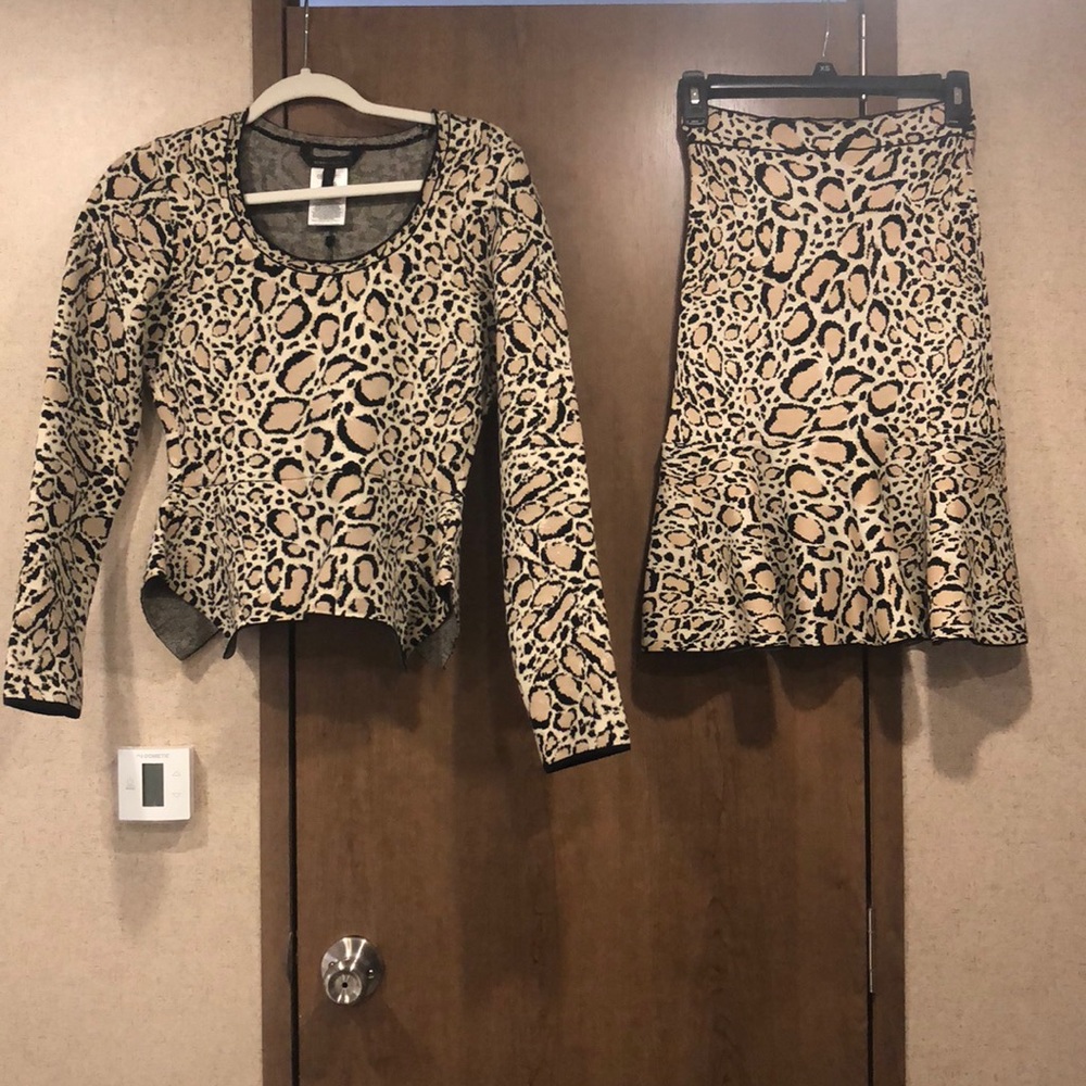 Bcbgmaxazria Leopard Set